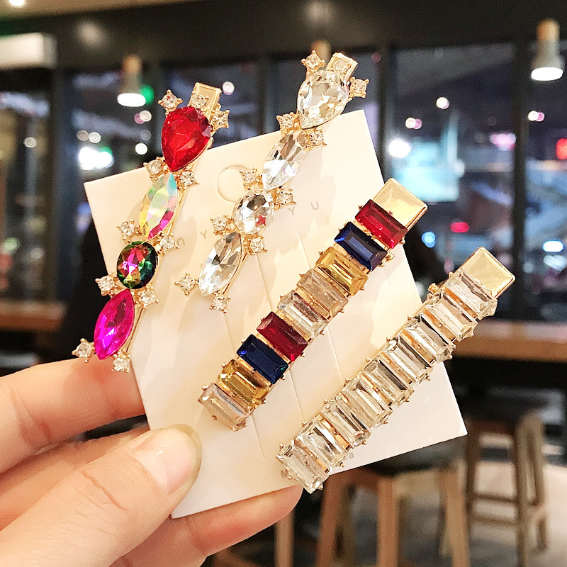 Luxury Crystal Hairpin For Women Wedding Hair Jewelry Gifts Waterdrop Square Hair Jewelries Color Stones Fringe Hairpins
Luxury Crystal Hairpin For Women Wedding Hair Jewelry Gifts Waterdrop Square Hair Jewelries Color Stones Fringe Hairpins