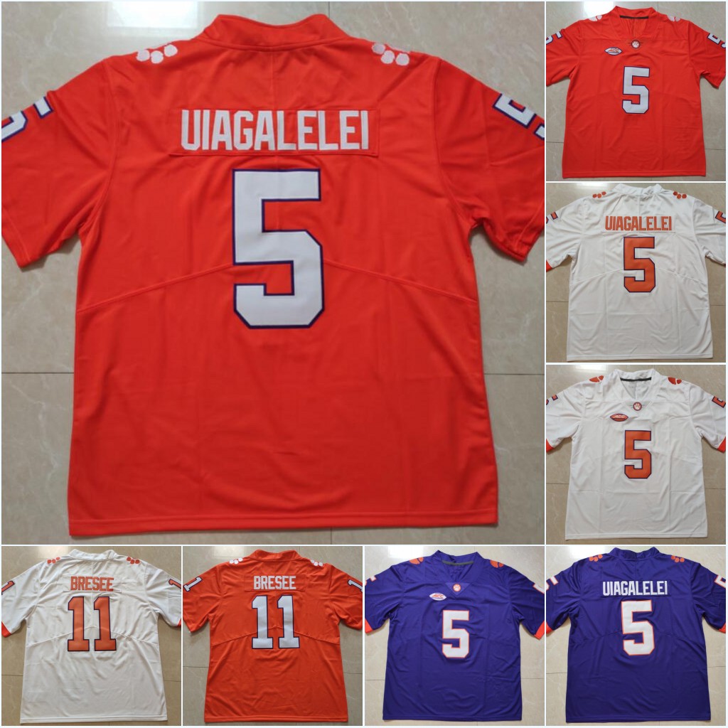 #5 D.J. Uiagalelei #1 Will Shipley College #2 Cade Klubnik #9 Travis Etienne Jr. #16 Trevor Lawrence #4 Deshaun Watson Isaiah Simmons #11 Bryan Bresee #13 Hunter Renfrow Jerseys, White
#5 D.J. Uiagalelei #1 Will Shipley College #2 Cade Klubnik #9 Travis Etienne Jr. #16 Trevor Lawrence #4 Deshaun Watson Isaiah Simmons #11 Bryan Bresee #13 Hunter Renfrow Jerseys, White