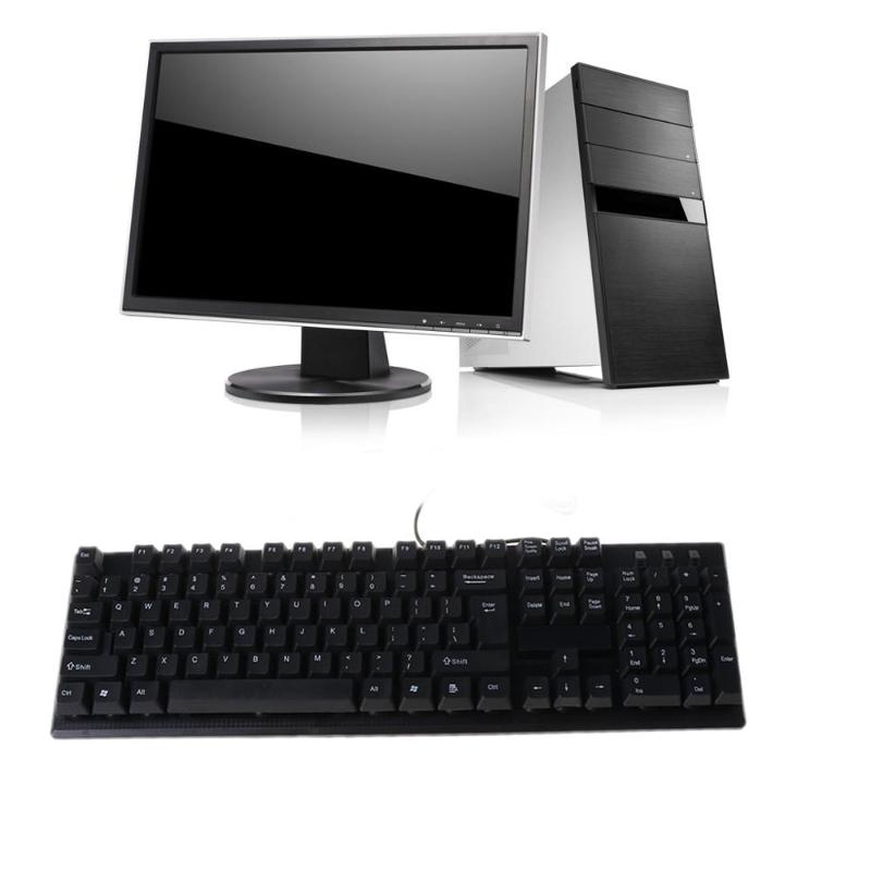 Russian Arabic French Spanish USB Wired Silent Keyboard Waterproof Office 104 Keys Keyboard for Windows Desktop Computer
Russian Arabic French Spanish USB Wired Silent Keyboard Waterproof Office 104 Keys Keyboard for Windows Desktop Computer