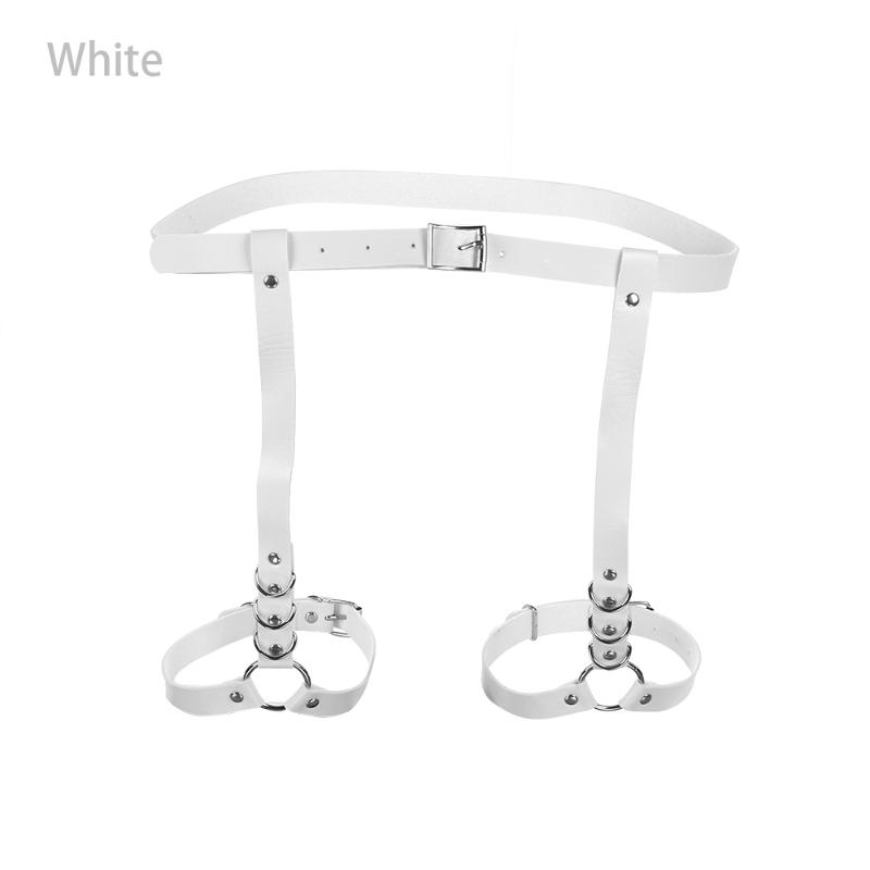 Sexy Women PU Leather Waist Leg Thigh Suspenders Garter Belt Strap Body Leg Ring Belt Gothic Strap Waist Thigh Suspenders