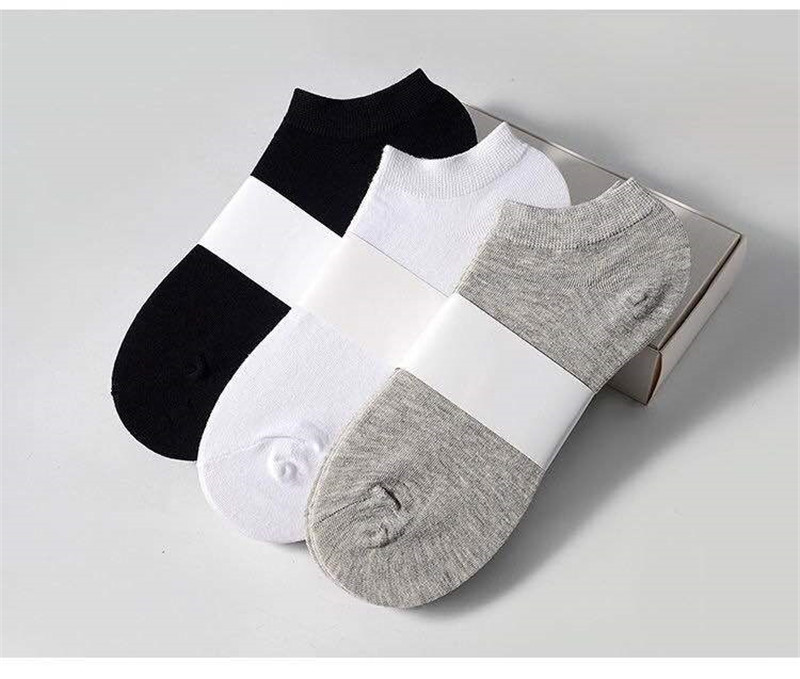 Men Black White Grey socks Hottest Sale Outdoor Sport Socks Ankle Short Socks High Quality Fast shipping