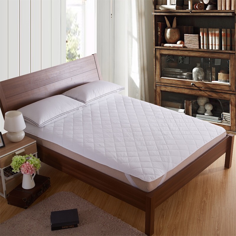 Mattress Cover & Grippers Cotton Quilted Mattress Toppers white for hotel 200cmx200cm-200gsm
Mattress Cover & Grippers Cotton Quilted Mattress Toppers white for hotel 200cmx200cm-200gsm