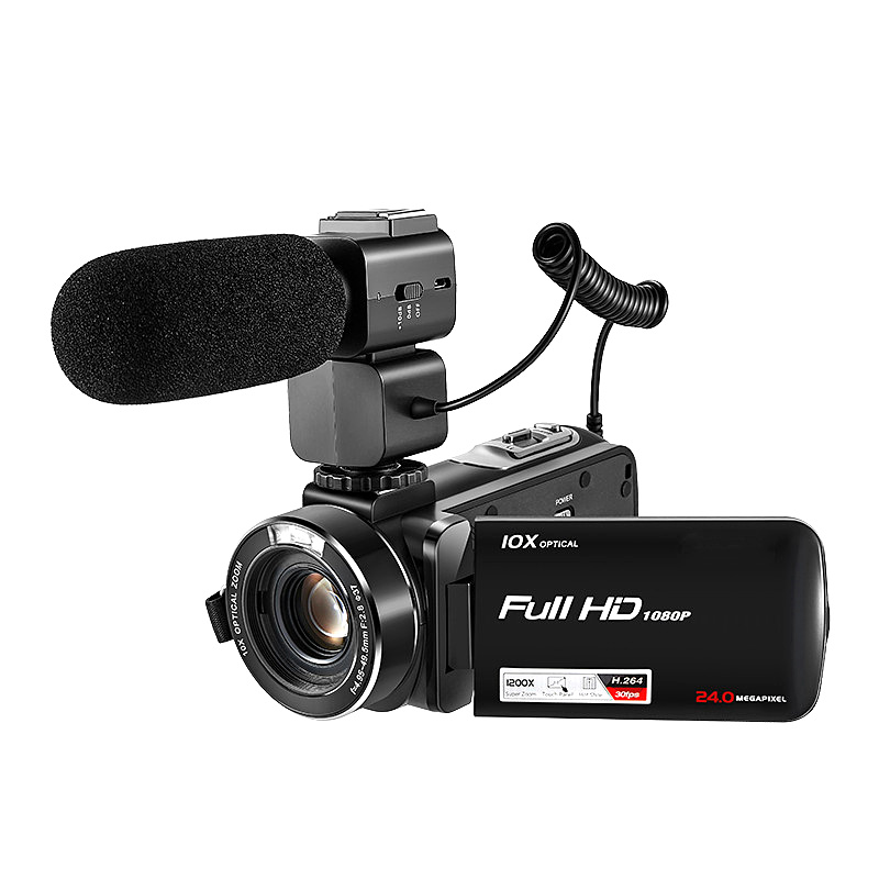 10X Optical Zoom 120X Digital Zoom Wireless Video Camera HDV-Z80 5.1MP CMOS H.264 Full HD 1080p Digital Video Camcorder, Standard
10X Optical Zoom 120X Digital Zoom Wireless Video Camera HDV-Z80 5.1MP CMOS H.264 Full HD 1080p Digital Video Camcorder, Standard