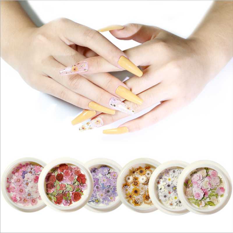 50Pcs Nail Art Flower Stick Wood Pulp Colorful Flower Rose Daisy Sticker Decal Nail Art DIY Nails Accessories, 04
50Pcs Nail Art Flower Stick Wood Pulp Colorful Flower Rose Daisy Sticker Decal Nail Art DIY Nails Accessories, 04