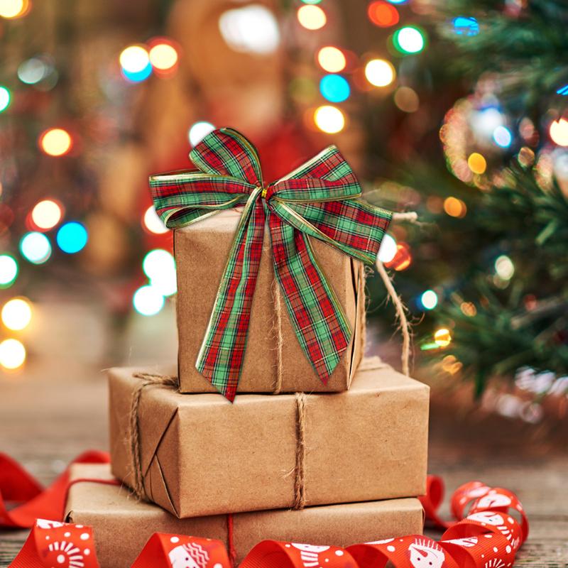 1 Roll 3m Christmas Decorations Ribbons Bowknot New Year DIY Material Party Craft Color Bar Sequins Plaid Ribbons Gift Packaging
1 Roll 3m Christmas Decorations Ribbons Bowknot New Year DIY Material Party Craft Color Bar Sequins Plaid Ribbons Gift Packaging