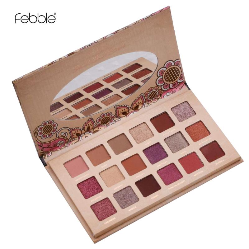 Febble Brand 18 colors Wine Rose eye shadow palette matte glitter pigmented shimmer wet and dry eyeshadow powder cosmetics eye, 18 colors eyeshadow
Febble Brand 18 colors Wine Rose eye shadow palette matte glitter pigmented shimmer wet and dry eyeshadow powder cosmetics eye, 18 colors eyeshadow
