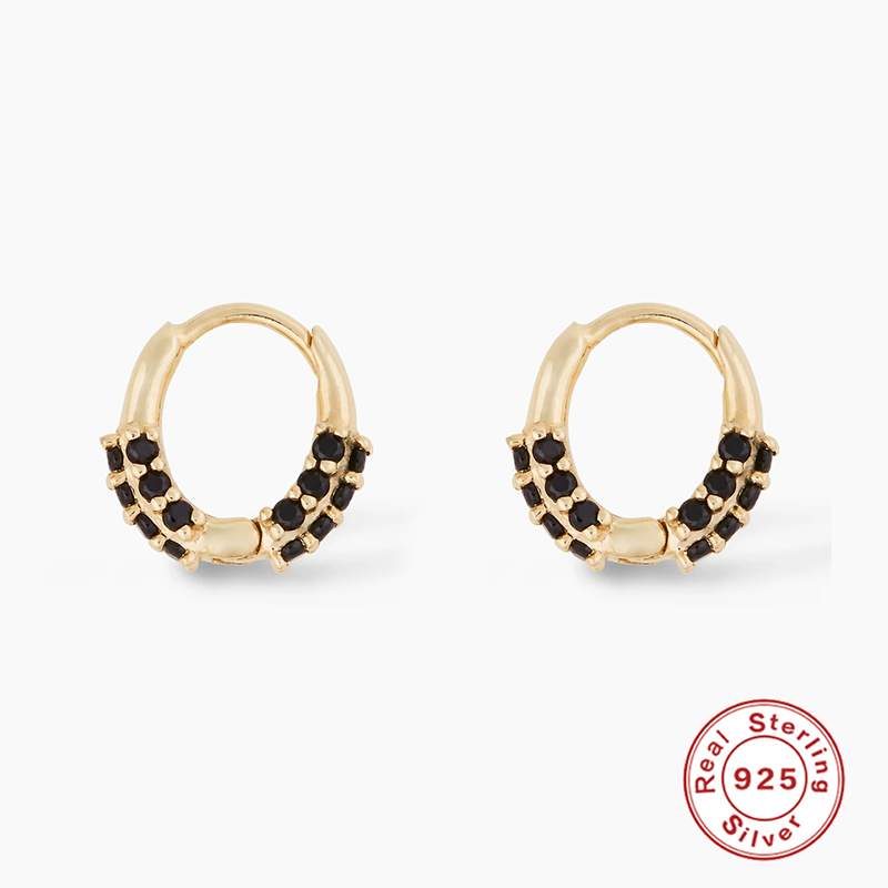 Hoop & Huggie ROMAD Elegant 925 Sterling Silver Earrings For Women Pendientes Zircon Birthday Present Kolczyki
Hoop & Huggie ROMAD Elegant 925 Sterling Silver Earrings For Women Pendientes Zircon Birthday Present Kolczyki