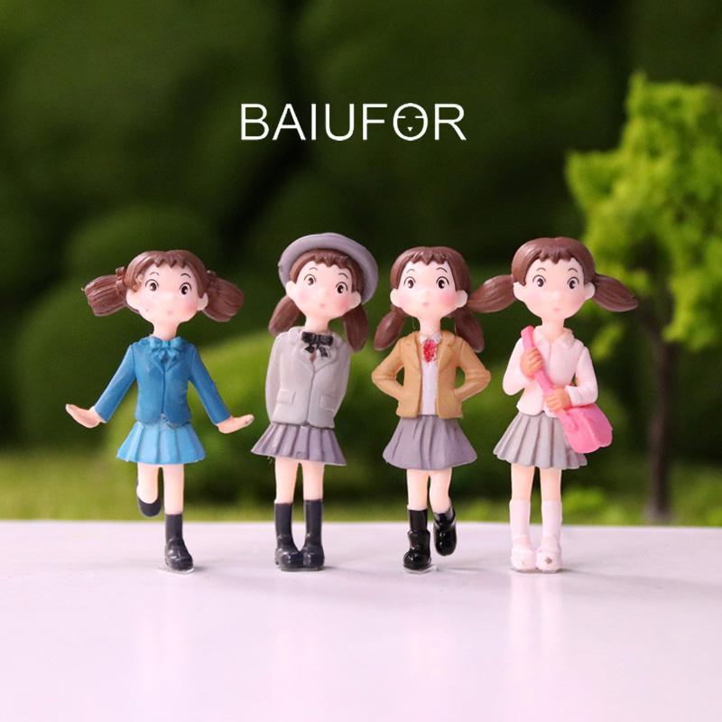 BAIUFOR Miniatures Kawaii Cartoon Girl Anime Figure Fairy Garden Miniature Succulents Figurines Mini Landscape & Home Decor
BAIUFOR Miniatures Kawaii Cartoon Girl Anime Figure Fairy Garden Miniature Succulents Figurines Mini Landscape & Home Decor