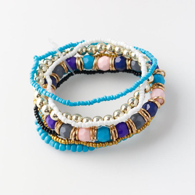 Multilayer Color Seed Beaded Elastic Bracelets & Bangle Bohemia Ethnic Style Trendy Charm Bracelet For Women Jewelry Gifts
Multilayer Color Seed Beaded Elastic Bracelets & Bangle Bohemia Ethnic Style Trendy Charm Bracelet For Women Jewelry Gifts