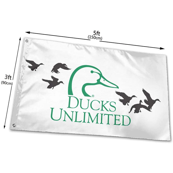 Ducks Unlimited Flag 150x90cm 3x5ft Digital Printing 100D Polyester Outdoor Indoor Use Club printing Banner and Flags Wholesale
Ducks Unlimited Flag 150x90cm 3x5ft Digital Printing 100D Polyester Outdoor Indoor Use Club printing Banner and Flags Wholesale