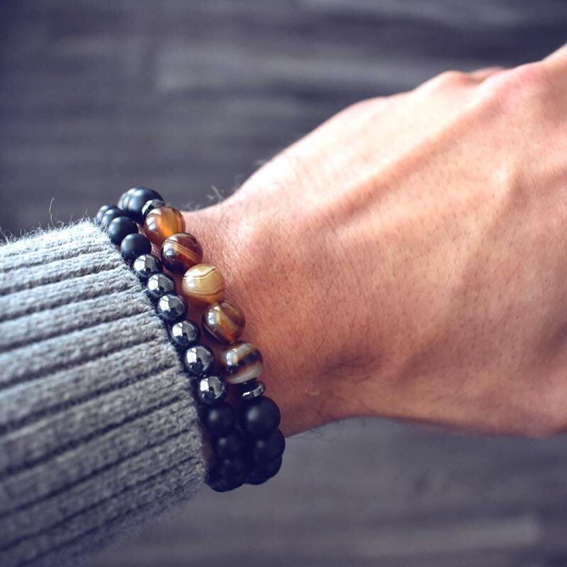 Tennis Mens Magic Fish Buddha Bracelets Fashion Lucky Gem Natural Black Mantra Prayer Stainless Steel Beads Pulseras Masculina
Tennis Mens Magic Fish Buddha Bracelets Fashion Lucky Gem Natural Black Mantra Prayer Stainless Steel Beads Pulseras Masculina