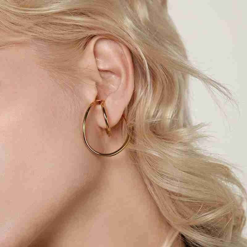 Retro Geometric Ear Clips Irregular Curve Clip Hoop Earrings For Women No Piercing Luxury Jewelry Hooping Jewelry Gifts
Retro Geometric Ear Clips Irregular Curve Clip Hoop Earrings For Women No Piercing Luxury Jewelry Hooping Jewelry Gifts