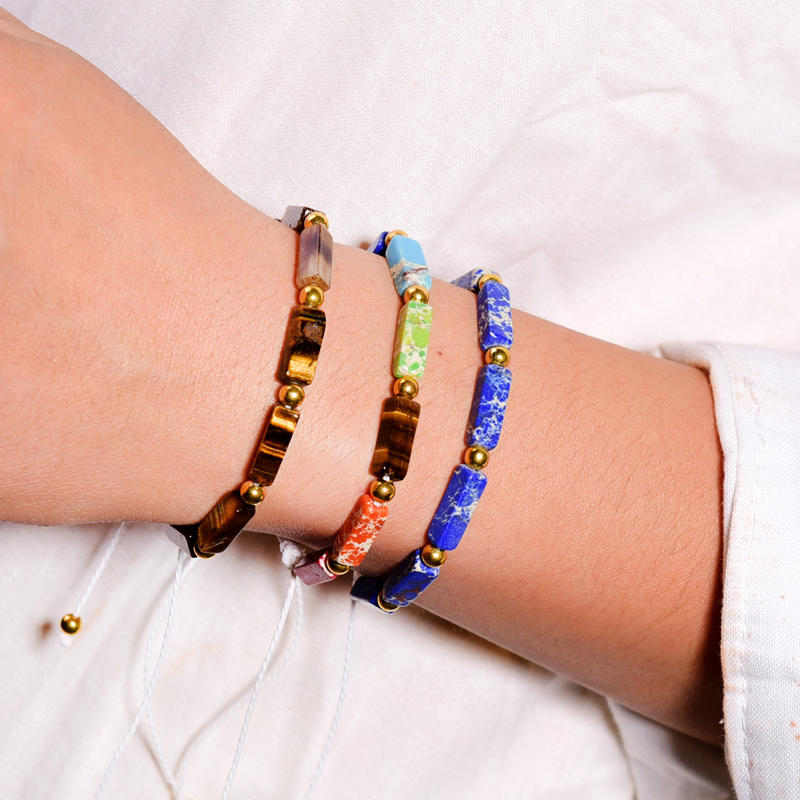 New Natural Stone Beads Bracelet For Men Braided Tiger Eye Bracelet Women Yoga Jewelry
New Natural Stone Beads Bracelet For Men Braided Tiger Eye Bracelet Women Yoga Jewelry