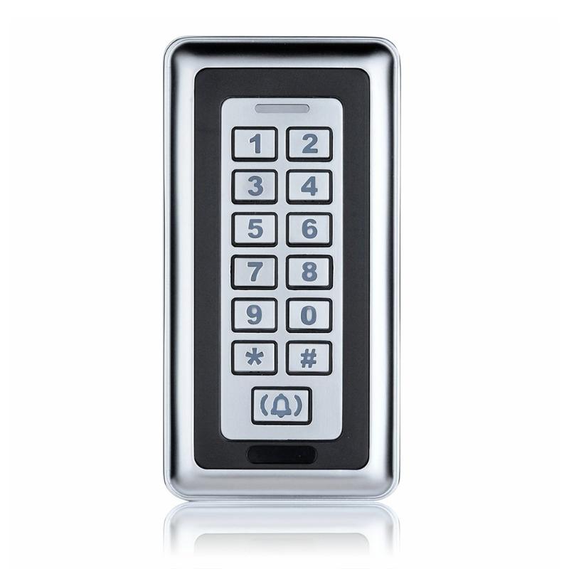 Id Card Access Control Machine Silver Metal Touch Access Controller Identification Card Password Controller
Id Card Access Control Machine Silver Metal Touch Access Controller Identification Card Password Controller