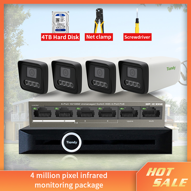 GLVISION 4CH H.265 4MP PoE NVR Kit Outdoor Security System 1440P 2 way Audio Feedback IP Camera Surveillance Set, Remote Control
GLVISION 4CH H.265 4MP PoE NVR Kit Outdoor Security System 1440P 2 way Audio Feedback IP Camera Surveillance Set, Remote Control