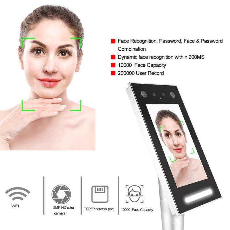 7in TFT 1080P/720P Dual HD Camera Smart Face Recognition Door Access Control 110-240V
7in TFT 1080P/720P Dual HD Camera Smart Face Recognition Door Access Control 110-240V