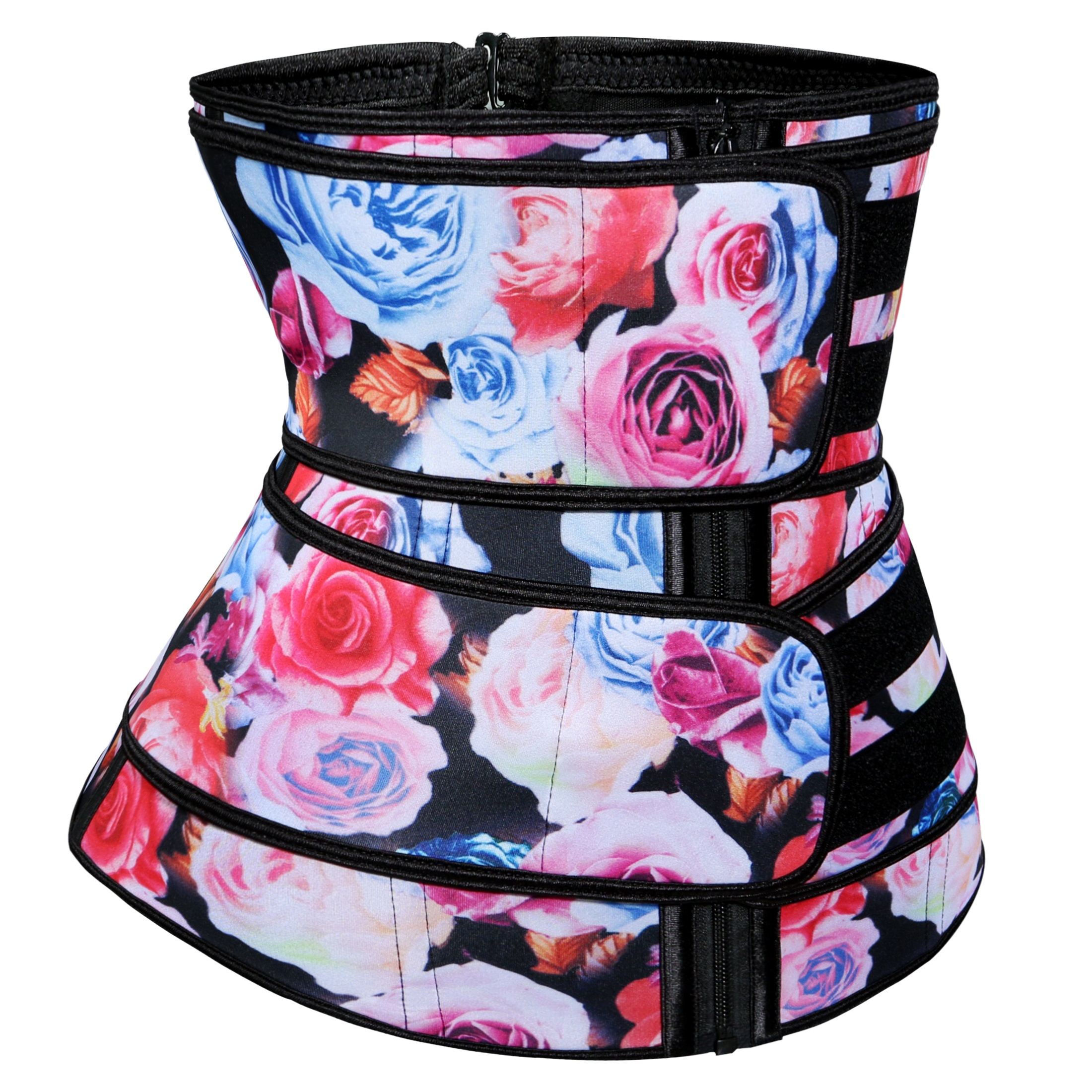 Newest Hot Sale Women Rose Waist Trainer Neoprene Sauna Sweat Corset Trimmer Belt Waist Cincher Body Shaper Slimming Sports Girdle Shapewear