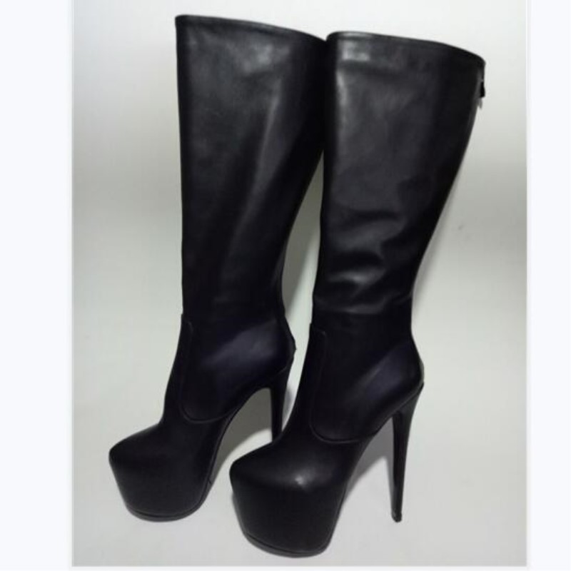 SHOFOO shoes,Beautiful and fashionable women's shoes, black PU leather, high heeled boots, knee high boots. SIZE:34-35
SHOFOO shoes,Beautiful and fashionable women's shoes, black PU leather, high heeled boots, knee high boots. SIZE:34-35