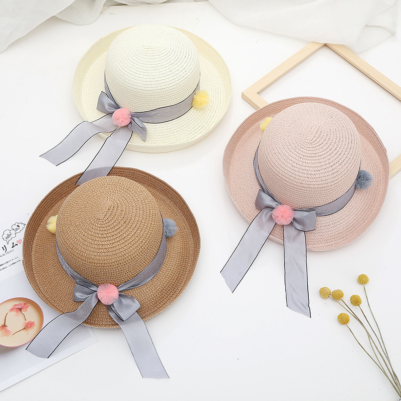 women sun hat Summer Korean ladies fashion colorful candy bow straw hat Outdoor travel sunshade sun protection beach, White
women sun hat Summer Korean ladies fashion colorful candy bow straw hat Outdoor travel sunshade sun protection beach, White