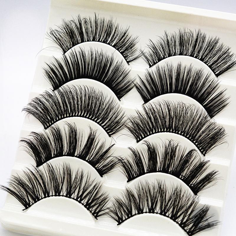 5 Pairs Mix 3D Faux Mink False Eyelashes 100% Cruelty free Handmade Reusable False Lashes Extension Tool
5 Pairs Mix 3D Faux Mink False Eyelashes 100% Cruelty free Handmade Reusable False Lashes Extension Tool