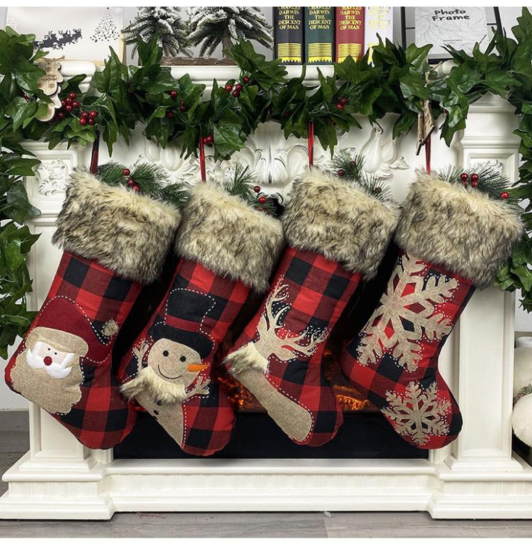 Christmas Decorations Tree Hanging Home Xmas Decor Santa Stocking Sock Gift Candy Bags Lovely Bag For Children Fireplace
Christmas Decorations Tree Hanging Home Xmas Decor Santa Stocking Sock Gift Candy Bags Lovely Bag For Children Fireplace