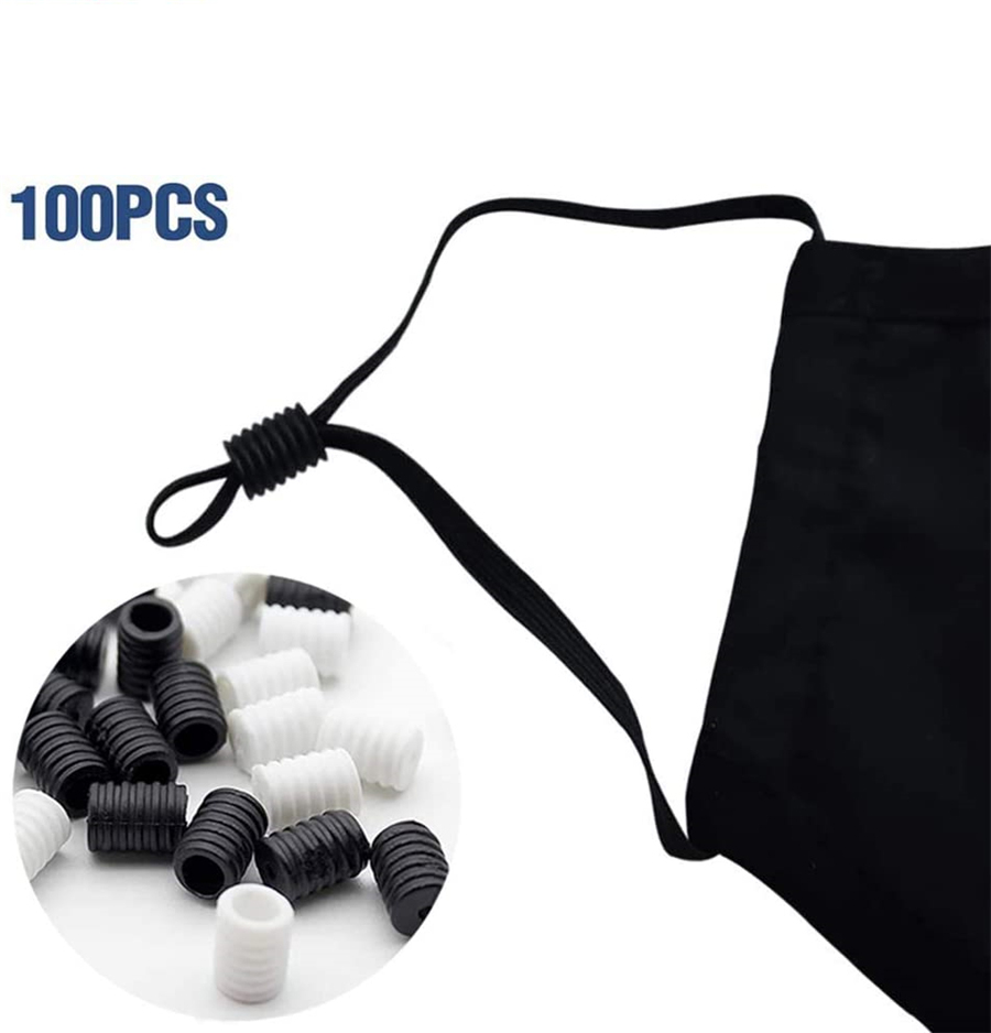 100PCS Rope Cord Locks Toggles For Buckle Drawstrings Elastic Cord Adjuster Non Slip Stopper Silicone fixed buckle
100PCS Rope Cord Locks Toggles For Buckle Drawstrings Elastic Cord Adjuster Non Slip Stopper Silicone fixed buckle