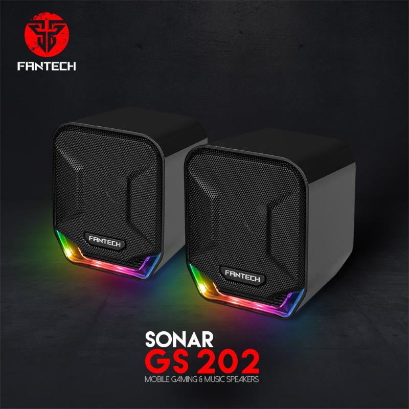 Fantech GS202 RGB Computer Speaker USB 3.5MM Plug Stereo Surround Speaker For Desktop PC Laptop TV BOX Gaming
Fantech GS202 RGB Computer Speaker USB 3.5MM Plug Stereo Surround Speaker For Desktop PC Laptop TV BOX Gaming
