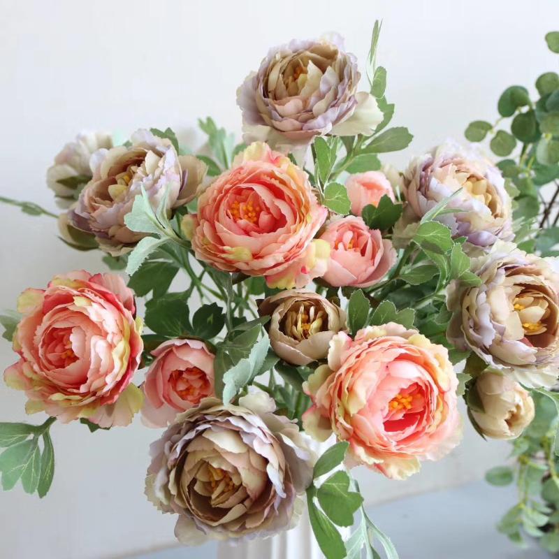 2 Heads Silk Peony Artificial Royal Lotus Peony Flower Branch for Wedding Home Party Decortaion Fake Flower Faux Flowers, Pink
2 Heads Silk Peony Artificial Royal Lotus Peony Flower Branch for Wedding Home Party Decortaion Fake Flower Faux Flowers, Pink