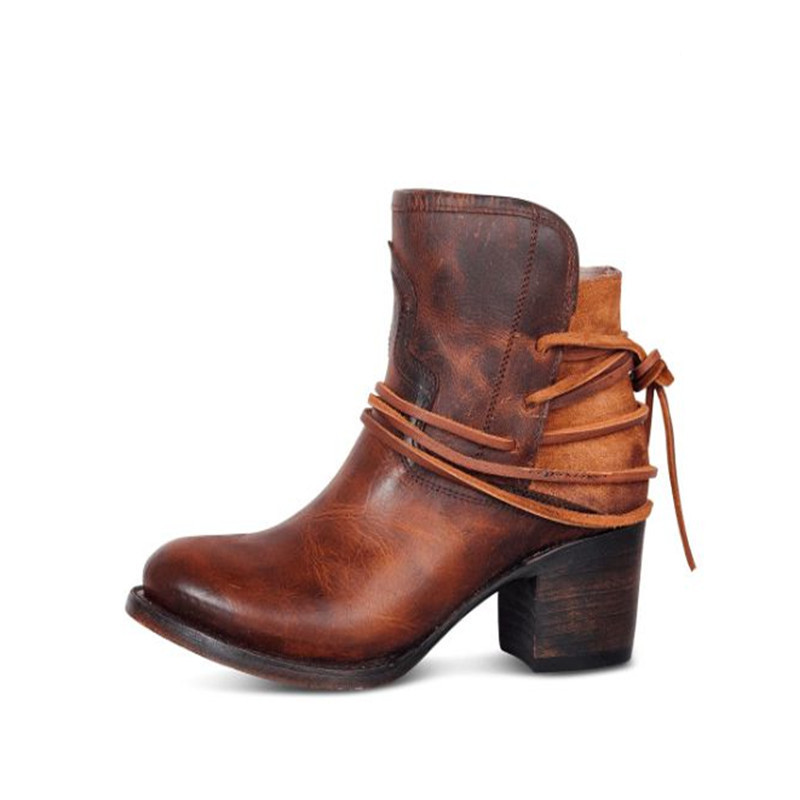 2020 new ladies ankle boots block high heels Botas Zapatos Mujer retro leather winter shoes women plus size short boots, Beige
2020 new ladies ankle boots block high heels Botas Zapatos Mujer retro leather winter shoes women plus size short boots, Beige