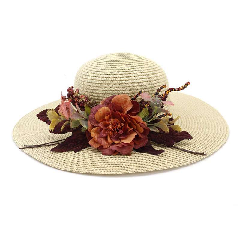 WZCX 2020 Fashion New Flower Casual Tide Summer Straw Hat Breathable Outdoor Wide Brim Women'S Hat Beach Cap, Picture color
WZCX 2020 Fashion New Flower Casual Tide Summer Straw Hat Breathable Outdoor Wide Brim Women'S Hat Beach Cap, Picture color