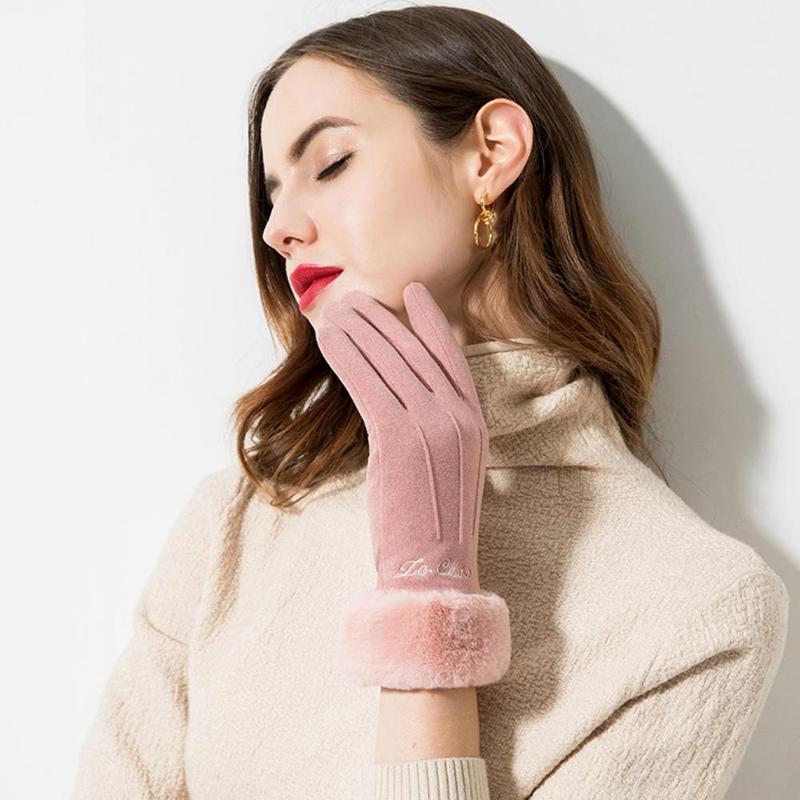 Women Winter Gloves Winter Warm Fashion Letter Print Wrist Mittens Fit Driving Ski Gloves Guantes Mujer Invierno #4B23
Women Winter Gloves Winter Warm Fashion Letter Print Wrist Mittens Fit Driving Ski Gloves Guantes Mujer Invierno #4B23