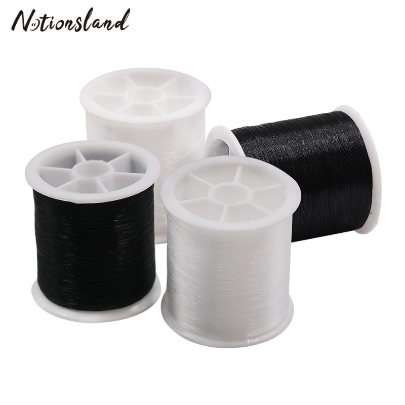 White&Black Beading Thread Durable Nylon Thread Embroidery Stitching for DIY Beads Bracelet Making Sewing Tools 0.13mm
White&Black Beading Thread Durable Nylon Thread Embroidery Stitching for DIY Beads Bracelet Making Sewing Tools 0.13mm