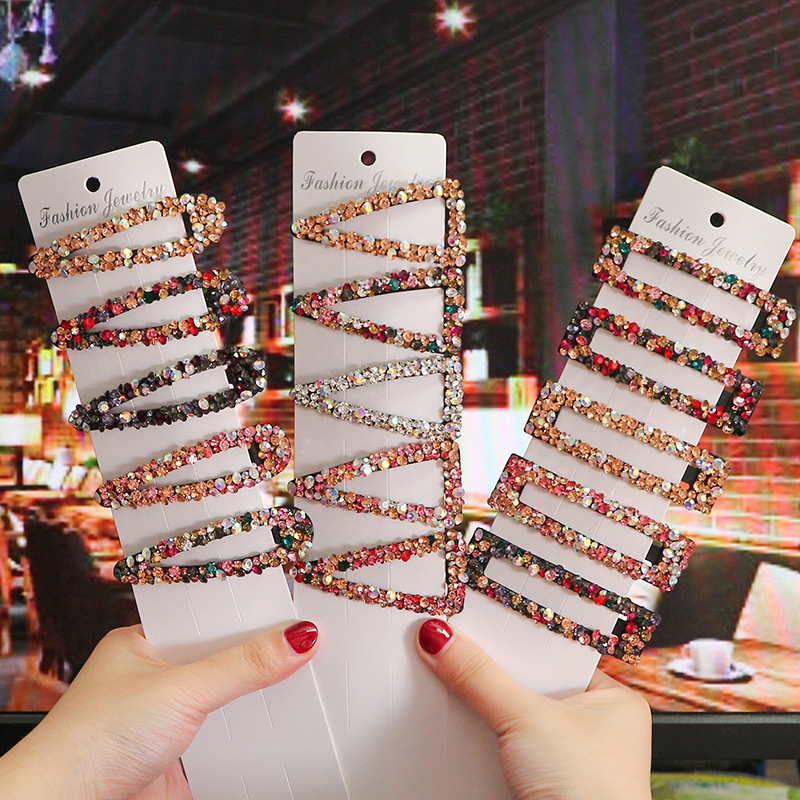 Shiny Rhinestone Elegant BB Clips Hairpin Women Girls Hair Clip Pin Barrettes Accessories Hairclip Hairgrip Headdress, #25
Shiny Rhinestone Elegant BB Clips Hairpin Women Girls Hair Clip Pin Barrettes Accessories Hairclip Hairgrip Headdress, #25