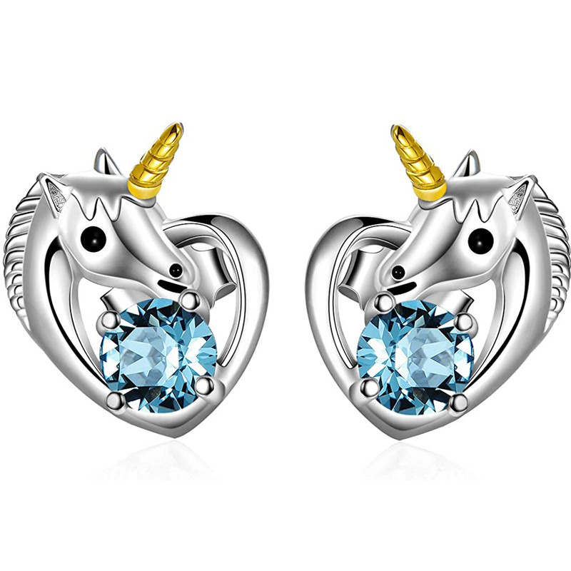 New Fashion Women Clip Earrings Animal Shape Unicorn Crystal Statement Party Ear Clip Jewelry Cubic Zircon Stone Jewelry Accessories Gift
New Fashion Women Clip Earrings Animal Shape Unicorn Crystal Statement Party Ear Clip Jewelry Cubic Zircon Stone Jewelry Accessories Gift