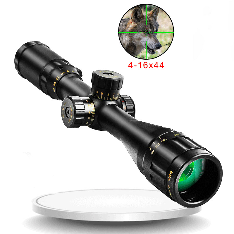 

BSA OPTICS 4-16x44 AOE Tactical Riflescope Optic Sight Green Red Illuminated Hunting Scopes Rifle Scope Sniper Airsoft Air Gun