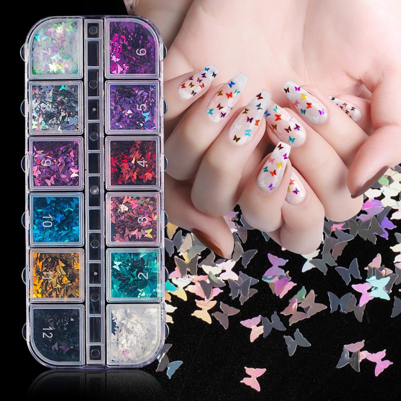 New Mirror Sparkly Butterfly Nail Sequins Paillette Mixed Colors Nail Holographics Glitter 3D Butterfly Spangle Art Accessories 
New Mirror Sparkly Butterfly Nail Sequins Paillette Mixed Colors Nail Holographics Glitter 3D Butterfly Spangle Art Accessories