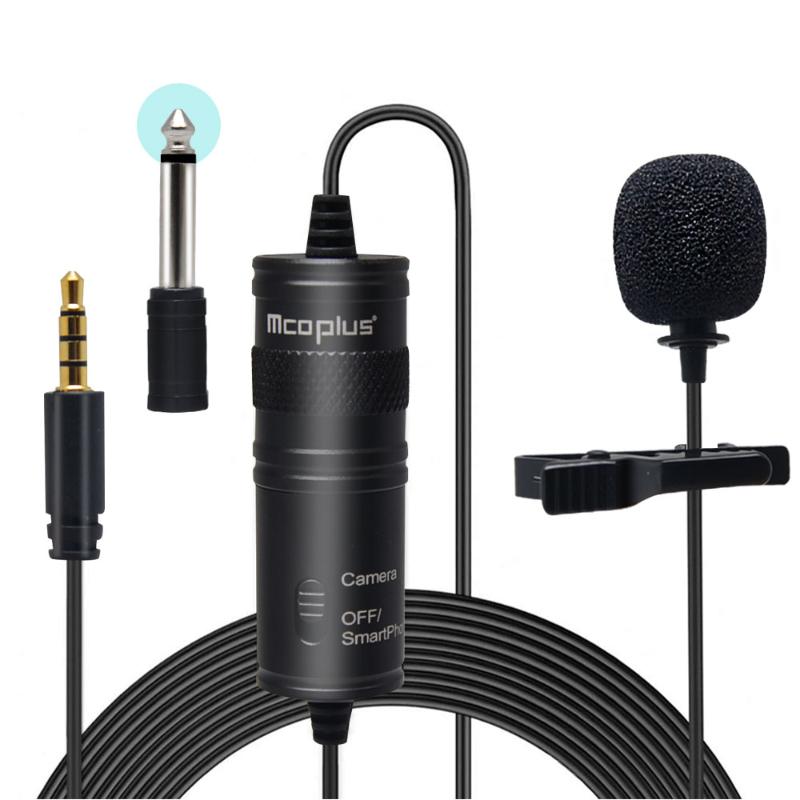 Mcoplus Lapel Lavalier Microphone Interview Reception Vlog Live MIC Recording Hand free Microphone for Phone Camera Computer
Mcoplus Lapel Lavalier Microphone Interview Reception Vlog Live MIC Recording Hand free Microphone for Phone Camera Computer