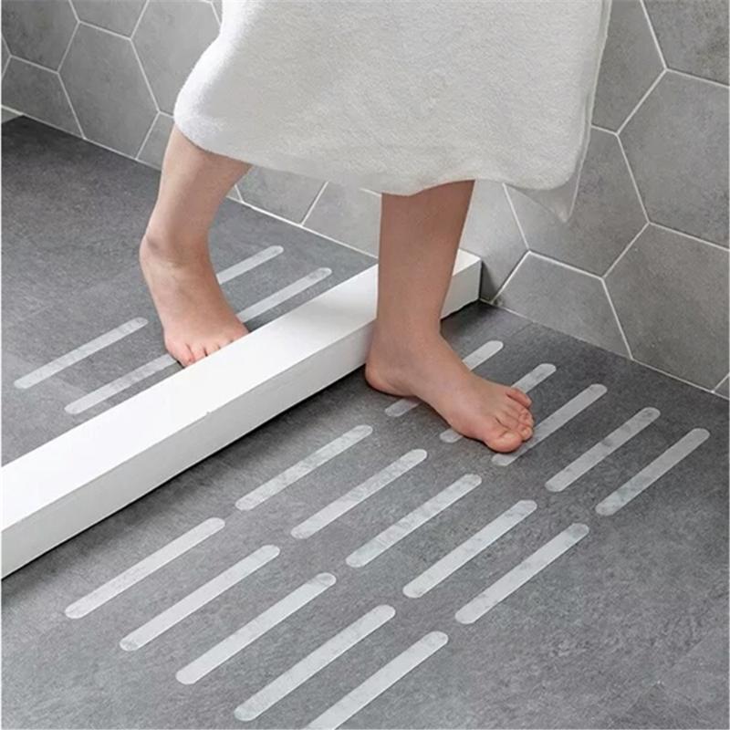 10/20/25pcs Anti Slip Strips Transparent Shower Stickers Bath Safety Strips Non Slip for Bathtubs Showers Stairs Floors
10/20/25pcs Anti Slip Strips Transparent Shower Stickers Bath Safety Strips Non Slip for Bathtubs Showers Stairs Floors