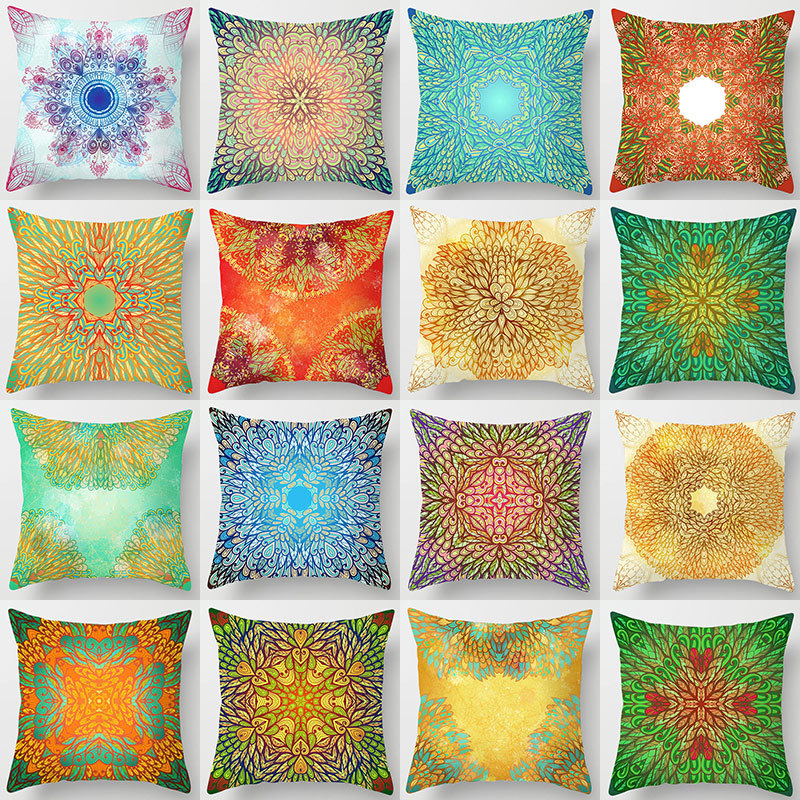 New Mandala Pattern Decorative Pillows Polyester Cushion Cover Home Living Room Decoration Sofa Decorative Pillow Cover Pillow Case
New Mandala Pattern Decorative Pillows Polyester Cushion Cover Home Living Room Decoration Sofa Decorative Pillow Cover Pillow Case