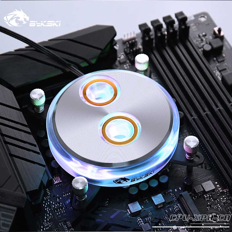Bykski CPU Water Block use for INTEL LGA x99-2011 1150 1151 1155 1156 2066 RGB Light Support RGB CPU Block Header to Motherboard
Bykski CPU Water Block use for INTEL LGA x99-2011 1150 1151 1155 1156 2066 RGB Light Support RGB CPU Block Header to Motherboard
