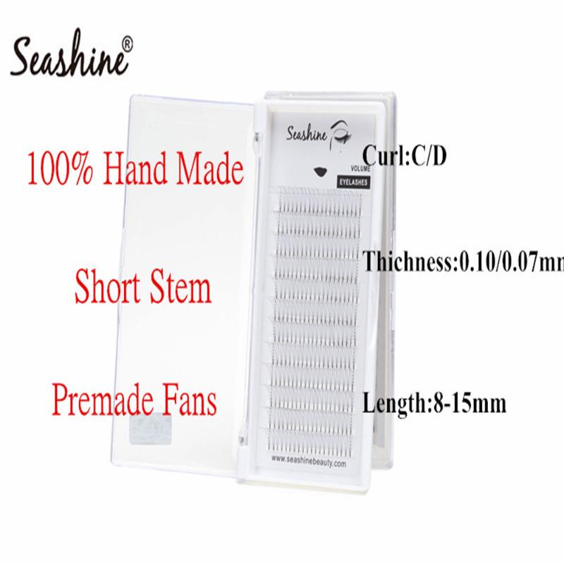 Seashine 12lines /Tray 3D-6D Short Stem Individual Lashes Russia Volume Eyelashes Extension Supplies 100% Makeup Premade Fans
Seashine 12lines /Tray 3D-6D Short Stem Individual Lashes Russia Volume Eyelashes Extension Supplies 100% Makeup Premade Fans
