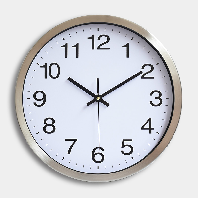 Industrial Simple Wall Clock Silent Living Room Personality Metal Quartz Wall Clock Round Wand Klok Minimalist Decor
Industrial Simple Wall Clock Silent Living Room Personality Metal Quartz Wall Clock Round Wand Klok Minimalist Decor