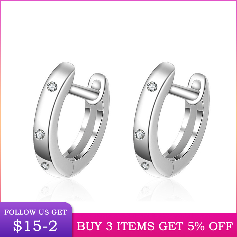 LByzHan Pierced Round Earrings Hot Fashion 100% Real 925 Sterling Silver Hoop Earring Silver & Rose Gold Color CME378
LByzHan Pierced Round Earrings Hot Fashion 100% Real 925 Sterling Silver Hoop Earring Silver & Rose Gold Color CME378