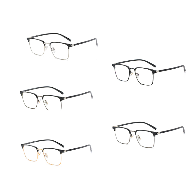 Vintage Half-rim Glasses Frame Anti-blue Light Optical UV400 Unisex Glasses Equipped With Myopia Comfortable Wearing Frame
Vintage Half-rim Glasses Frame Anti-blue Light Optical UV400 Unisex Glasses Equipped With Myopia Comfortable Wearing Frame