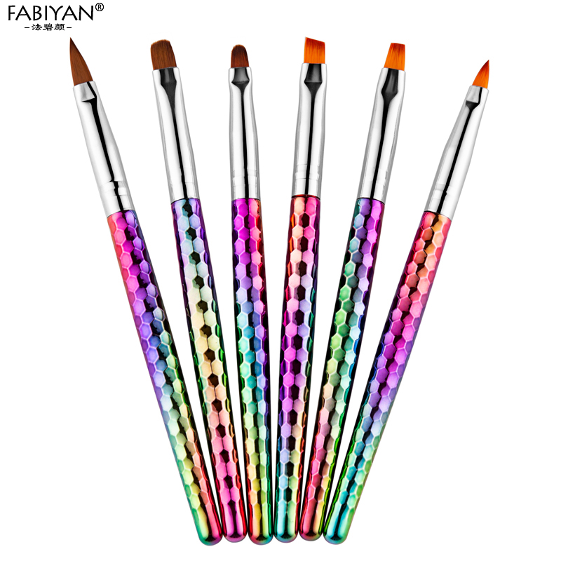 Nail Art Brush Round Flat French Painting Drawing Crystal Extension Builder Pen Tips Acrylic UV Gel Polish Manicure Tool set
Nail Art Brush Round Flat French Painting Drawing Crystal Extension Builder Pen Tips Acrylic UV Gel Polish Manicure Tool set