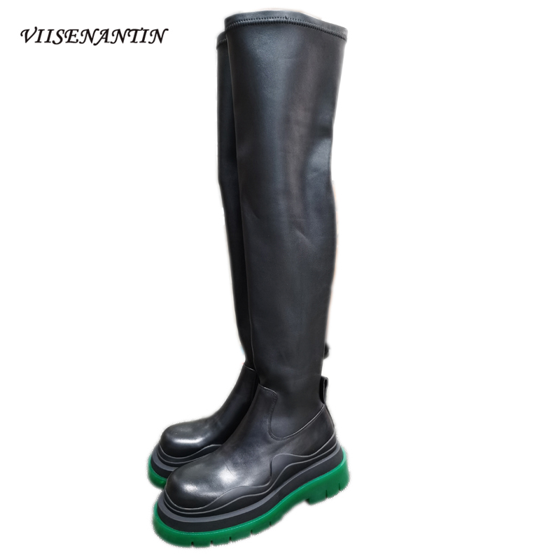 Over-the-Knee Genuine Leather Height Increase Slip-On Red Motorcycle Boots High Heel Thick Color Sole Designer Shoes for Women, Clear
Over-the-Knee Genuine Leather Height Increase Slip-On Red Motorcycle Boots High Heel Thick Color Sole Designer Shoes for Women, Clear
