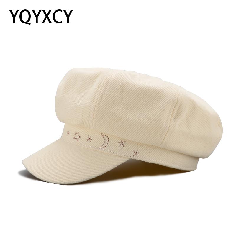 Stingy Brim Hats 2021 Womens Hat Sboy Cap Cotton Octagonal Star Moon Pattern Fashion Winter Women Retro Female, Yellow
Stingy Brim Hats 2021 Womens Hat Sboy Cap Cotton Octagonal Star Moon Pattern Fashion Winter Women Retro Female, Yellow