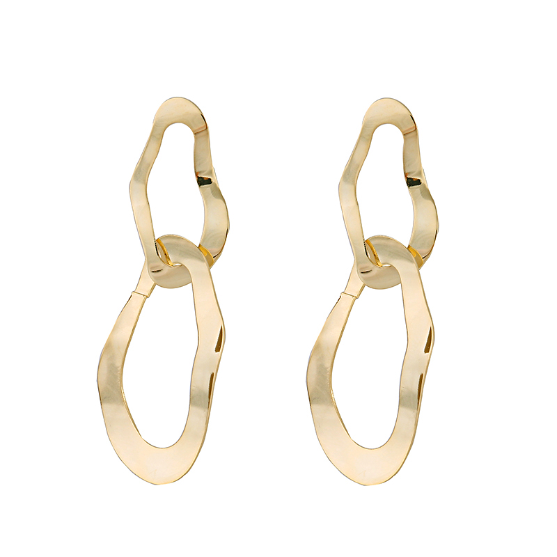 LWONG Gold Silver Color Double Waved Hoop Earrings Statement Minimalist Earrings Street Style Big Geometrical Gifts
LWONG Gold Silver Color Double Waved Hoop Earrings Statement Minimalist Earrings Street Style Big Geometrical Gifts
