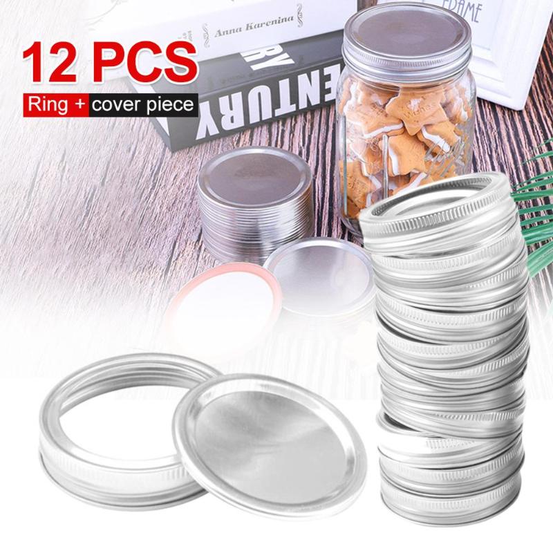 12 Pcs/set Canning Lids Regular Mouth Mason Jar Lids Proof Air Tight Storage Canning Storage Solid Caps Home Tools 
12 Pcs/set Canning Lids Regular Mouth Mason Jar Lids Proof Air Tight Storage Canning Storage Solid Caps Home Tools