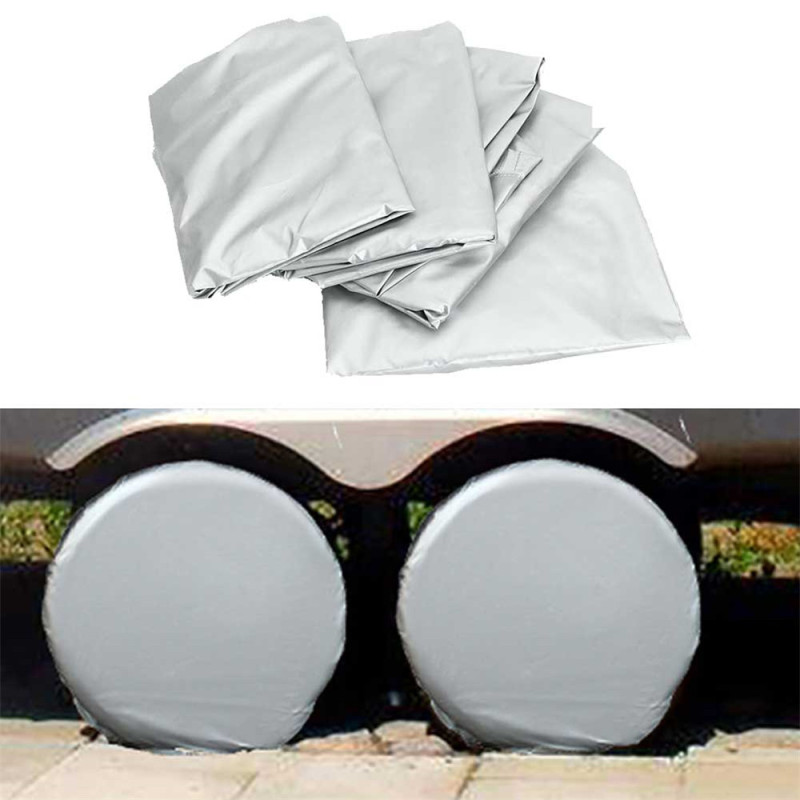 4Pcs Spare Car Tire Wheel Cover Protector Case Dustproof Vehicles Camper Car Truck RV Tire Wheel Covers Protect Accessories
4Pcs Spare Car Tire Wheel Cover Protector Case Dustproof Vehicles Camper Car Truck RV Tire Wheel Covers Protect Accessories